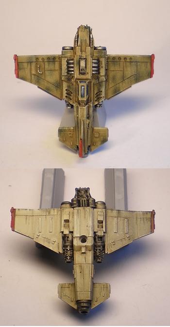 Aeronautica Imperialis Airplane Camo Bommer Forge World